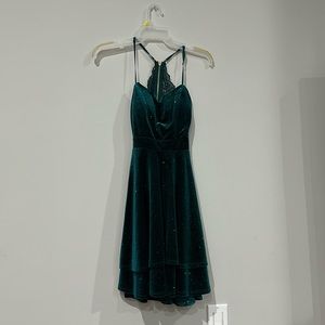 Short formal dress from Honey and Rosie